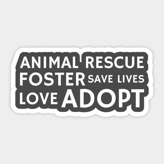 Animal Rescue Sticker by nyah14